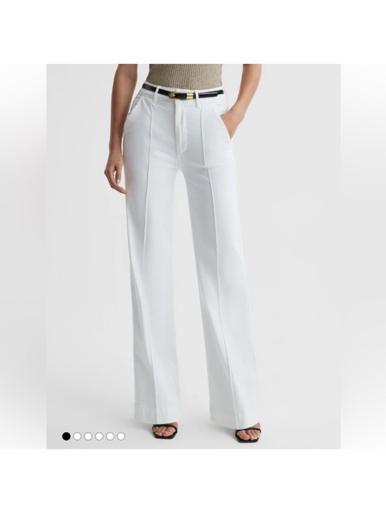 PAIGE Pants - Paige Sasha trousers - crisp white 26